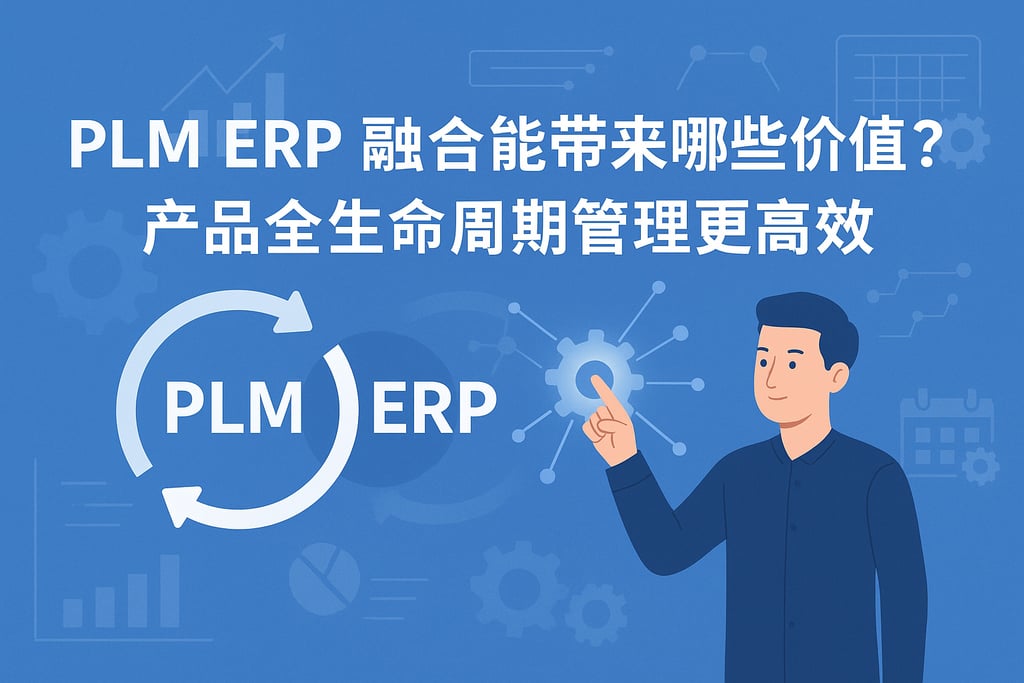 PLM ERP融合能带来哪些价值？产品全生命周期管理更高效